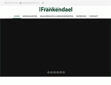 Tablet Screenshot of frankendael.com